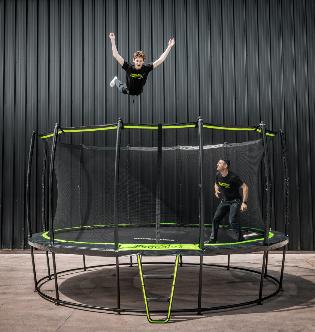 15ft Trampoline with Enclosure - HERO 15FT | Jumpflex™ USA